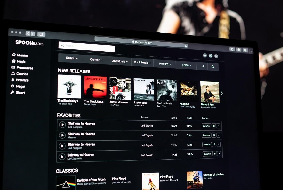 Pour écouter spoonradio.com, il suffit de télécharger le player