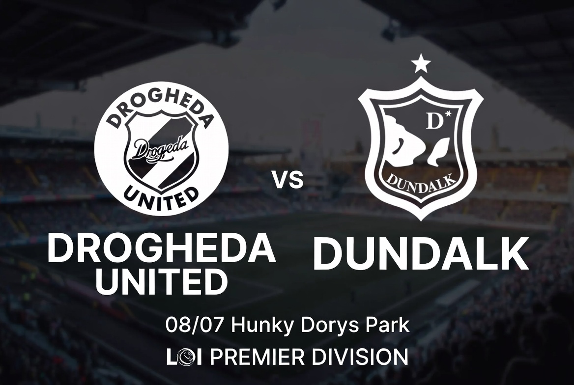 Pronostic Drogheda United Dundalk du 08/07 au Hunky Dorys Park